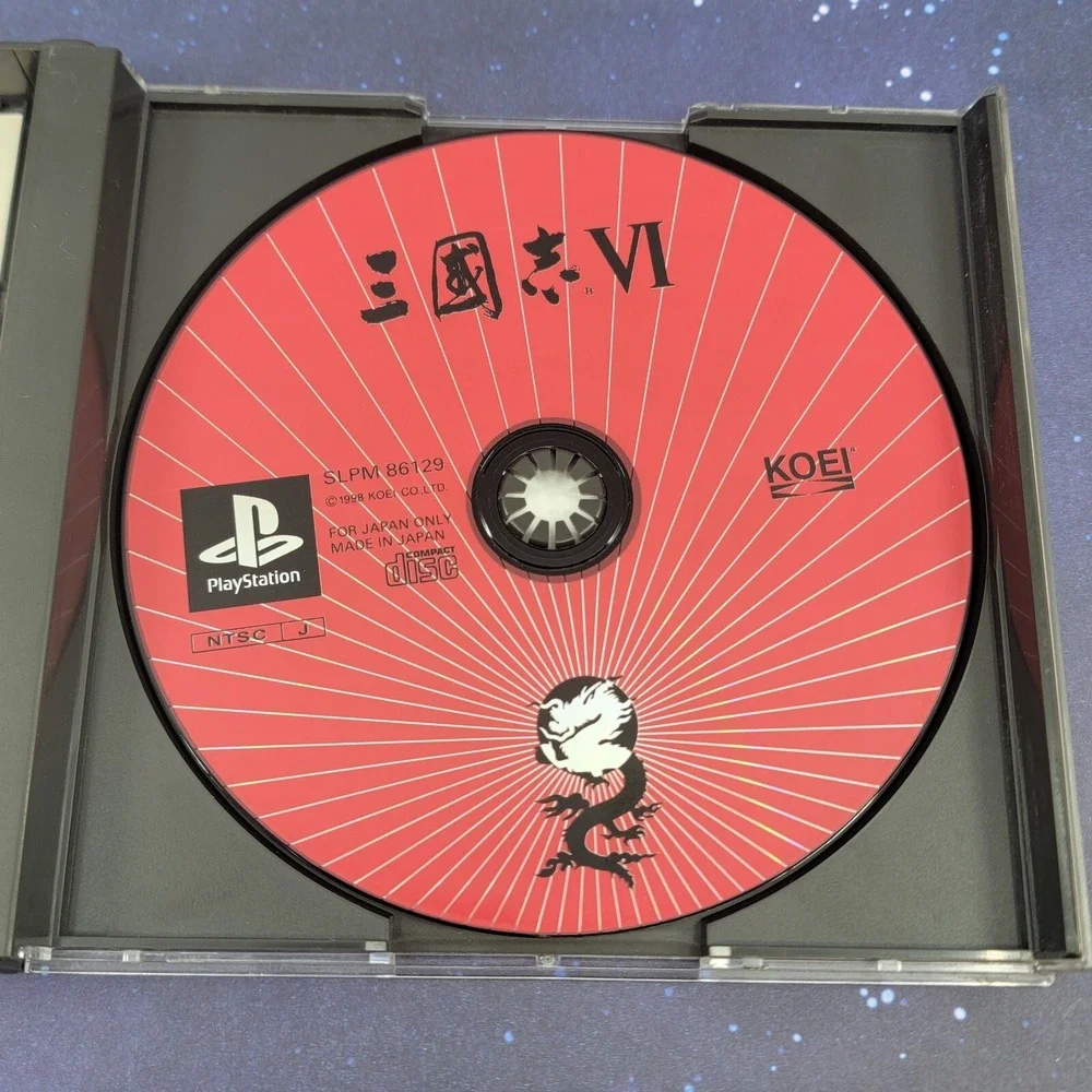 Sangokushi VI (Sony Playstation 1) JAPANESE PS1 Video Game 0360